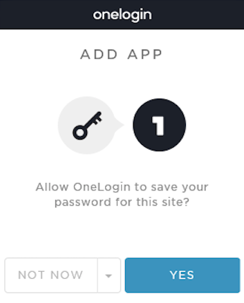 Add App through OneLogin Browser Extension