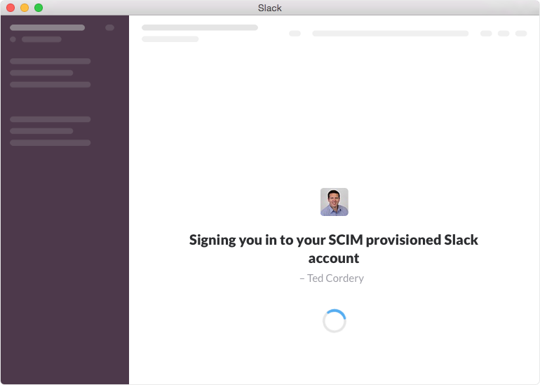 Simple and secure login to desktop applications like Slack