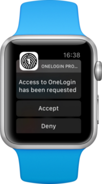 OneLogin Protect on Apple Watch