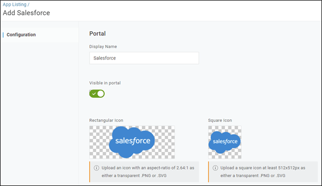 Salesforce App Connector