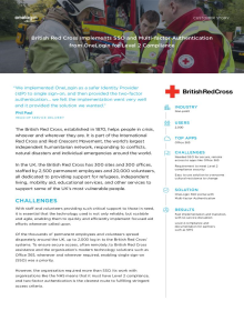 British Red Cross Implements SSO and Multi-factor Authentication from OneLogin for Level 2 Compliance