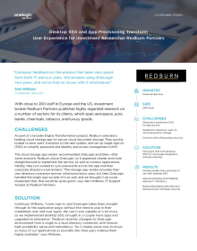 Desktop SSO and App Provisioning Transform User Experience for Investment Researcher Redburn Partners