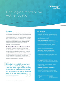 OneLogin SmartFactor Authentication