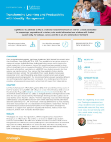 Transforming Learning and Productivity with Identity Management