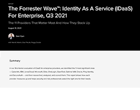OneLogin Named a Leader in Identity-As-A-Service (IDaaS) for Enterprise by Forrester