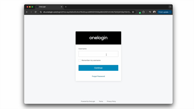 XFA and OneLogin integration